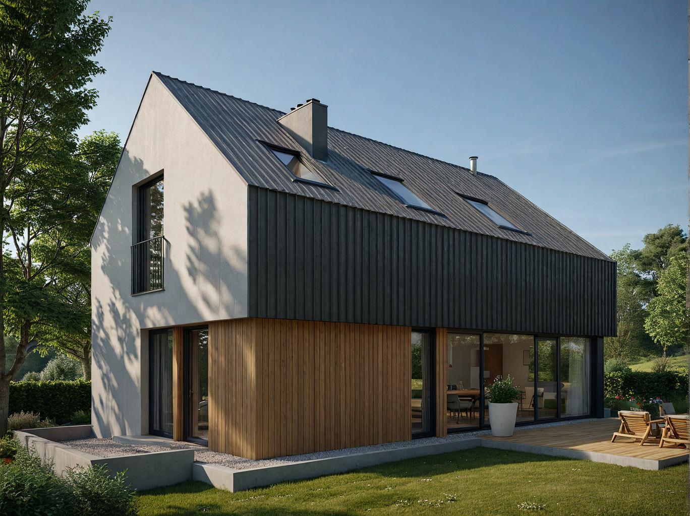 Dom Jednorodzinny w Bolechowicach 