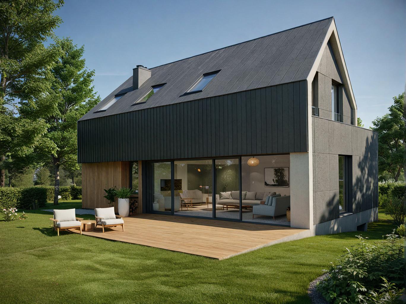 Dom Jednorodzinny w Bolechowicach 