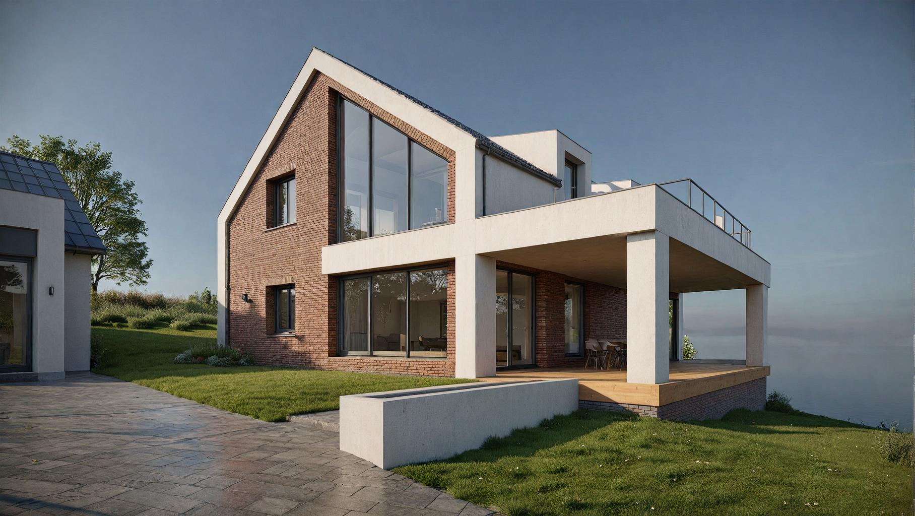 Dom Jednorodzinny z budynkiem Garażowym w Kamyku