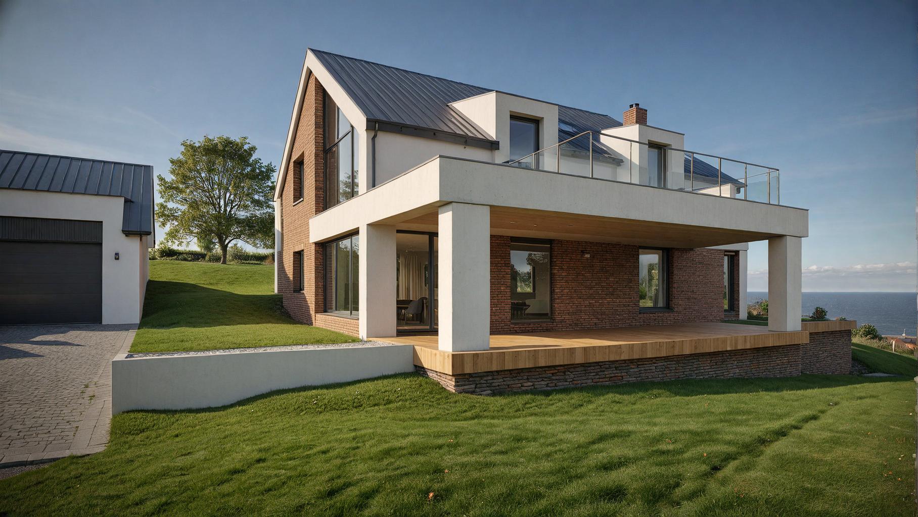 Dom Jednorodzinny z budynkiem Garażowym w Kamyku