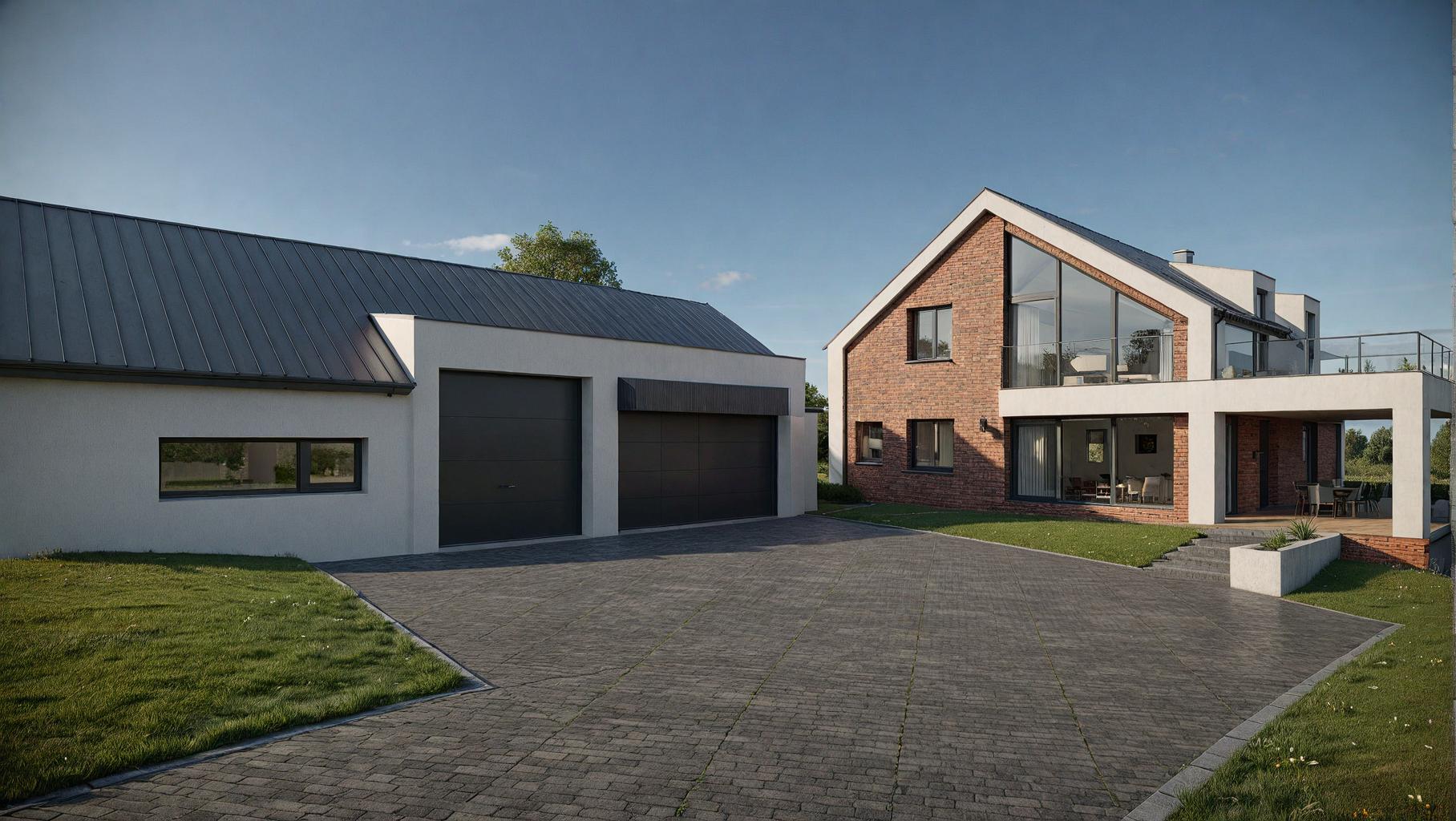 Dom Jednorodzinny z budynkiem Garażowym w Kamyku