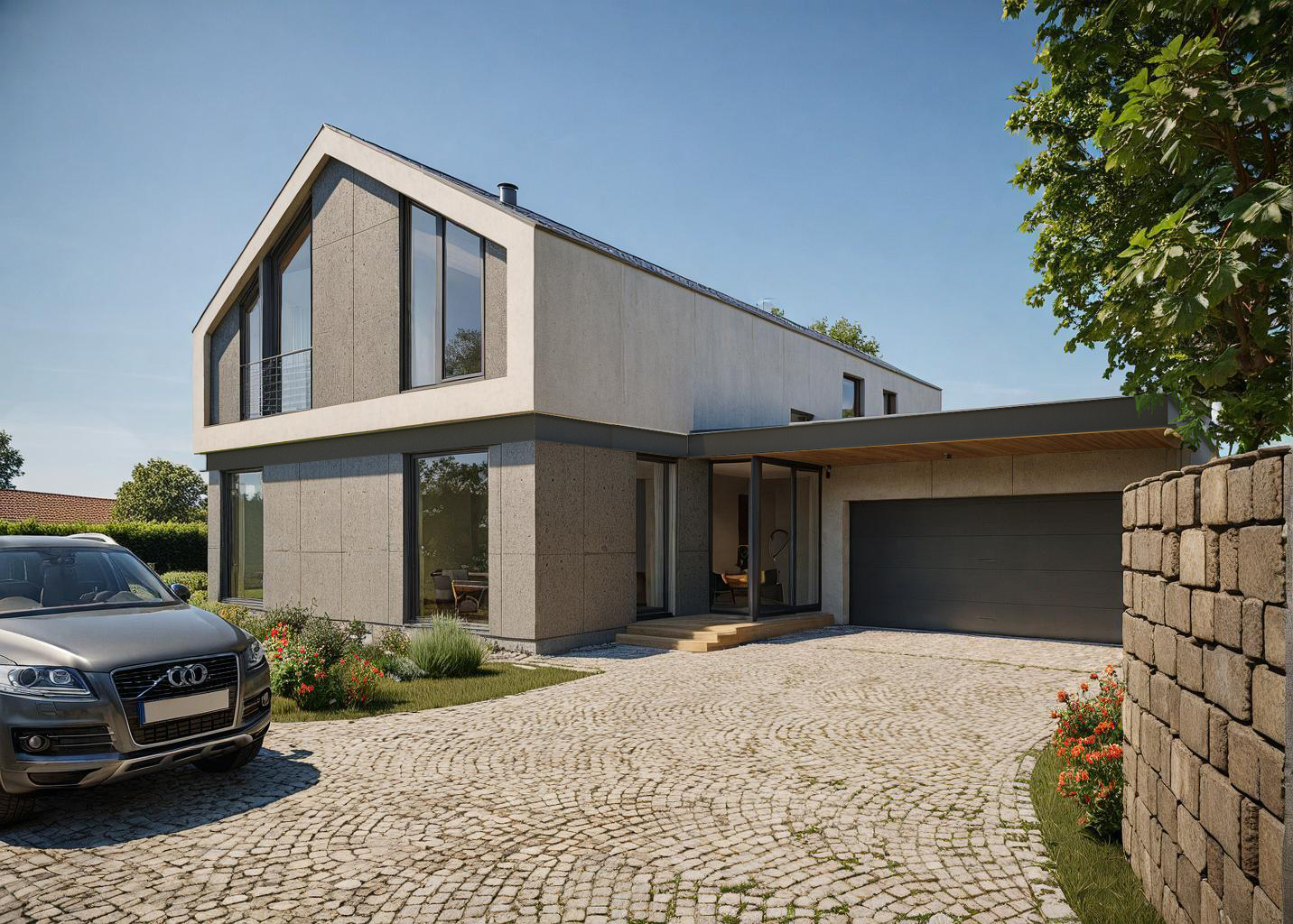 Dom Jednorodzinny z wbudowanym Garażem w Krakowie