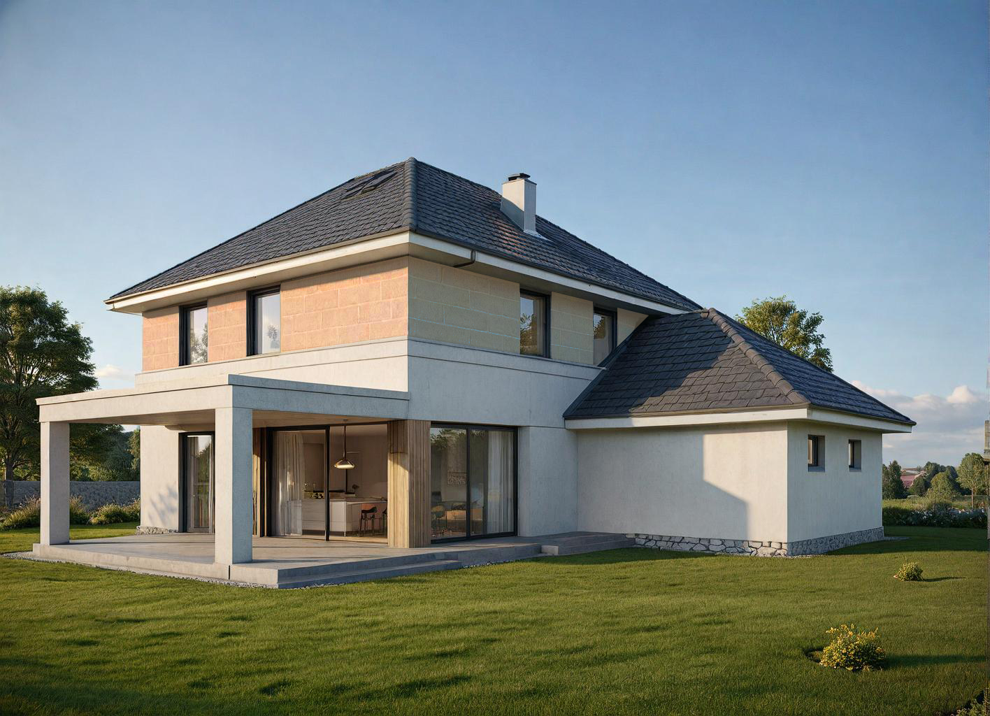 Dom Jednorodzinny z Garażem w Piekarach