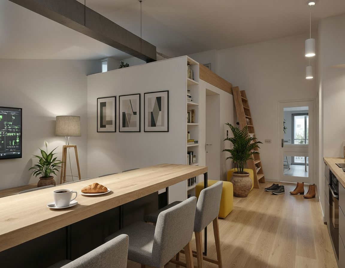 Al. Pokoju – mieszkanie z Antresolą